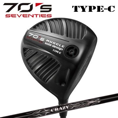 カスタムクラブ セブンティーズ タイプC ドライバー クレイジー 2026年 ロイヤルデコレーション エヴォ70's[SEVENTIES] Type-C Driver CRAZY New Royal Decoration EVO｜オーエスゴルフ