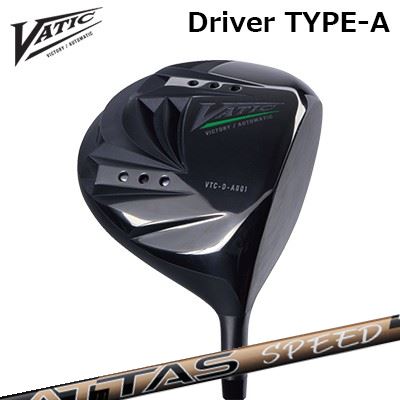 カスタム野球クラブ バティックゴルフ １番ウッド 手合いA USTマミヤ アッタス 迅速さVatic DRIVER TYPE-A UST Mamiya ATTAS SPEED DR メンズクラブ-クラブ-ゴルフ