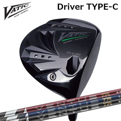 カスタム野球クラブ バティックゴルフ １番ウッド 手合いC フジクラ 26 ベンタス TR 青色Vatic DRIVER TYPE-C FUJIKURA 26 VENTUS TR BLUE