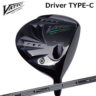 カスタムクラブ バティックゴルフ ドライバー タイプC 三菱ケミカル テンセイ プロ ブラック 1KコアシリーズVatic DRIVER TYPE-C Tensei Pro Black 1K Core Series｜オーエスゴルフ