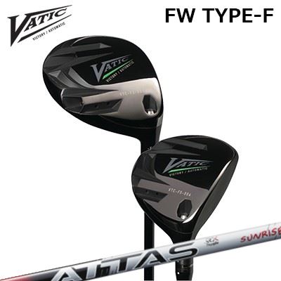 カスタムクラブ バティックゴルフ フェアウェイウッド タイプF USTマミヤ アッタス RX サンライズレッドVatic Fairway Wood Type-F UST Mamiya ATTAS RX SUNRISE RED