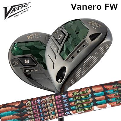バティックゴルフ カスタム特注野球クラブ ヴァネーロ フェアウェイウッド オートフレックスシャフト 意気ごみ7 フェアウェイウッド用Vatic Golf Vanero Fairway Wood Auto Flex Shaft Dream7 for Fairway Wood抑えつける動作に優れた強弾道変わり種
