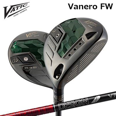 バティックゴルフ カスタム特注クラブ ヴァネーロ フェアウェイウッド ツアーAD VFVatic Golf Vanero Fairway Wood TOUR AD VFコントロール性能に優れた強弾道ハイブリッド｜オーエスゴルフ