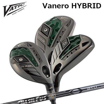 バティックゴルフ カスタム特注クラブ ヴァネーロ ハイブリッド バシレウス ツアー ユーティリティVatic Golf Vanero Hybrid BASILEUS Tour UT