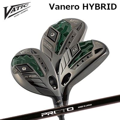 バティックゴルフ カスタム特注クラブ ヴァネーロ ハイブリッド クレイジー プロト 1フレックス ユーティリティVatic Golf Vanero Hybrid CRAZY PROTO 1-Flex UTILITY