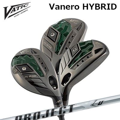 バティックゴルフ カスタム特注クラブ ヴァネーロ ハイブリッド プロジェクトX ユーVatic Golf Vanero Hybrid PROJECT X U|オーエスゴルフ