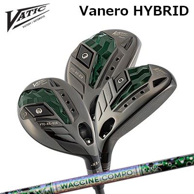 バティックゴルフ カスタム特注クラブ ヴァネーロ ハイブリッド ワクチンコンポ GR401 ユーティリティVatic Golf Vanero Hybrid WACCINE COMPO GR401 UT｜オーエスゴルフ 59,290円