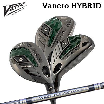 バティックゴルフ カスタム特注クラブ ヴァネーロ ハイブリッド ワクチンコンポ GR501/601 ユーティリティVatic Golf Vanero Hybrid WACCINE COMPO GR501/601 UT