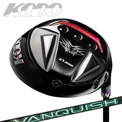カスタム野球クラブ 絶無ゴルフ 心臓の鼓動 １番ウッド 三菱ケミカル バンキッシュ ヴィヴィZERO GOLF KODO DRIVER VANQUISH VV