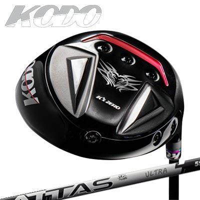 カスタムクラブ ゼロゴルフ 鼓動 ドライバー USTマミヤ アッタス RX ウルトラブラックZERO GOLF KODO DRIVER UST Mamiya ATTAS RX ULTRA BLACK｜オーエスゴルフ