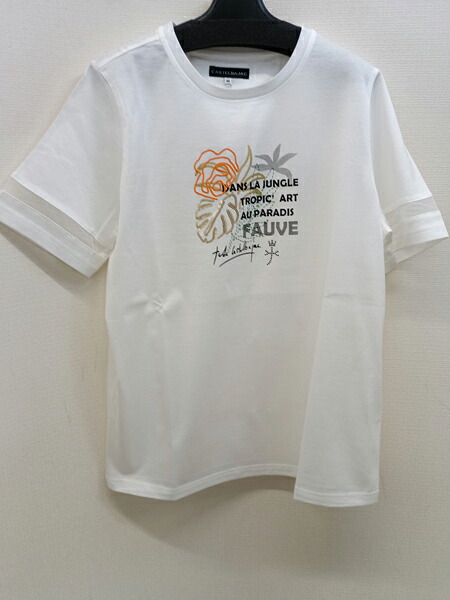 【送料無料】CASUTELBAJACカステルバジャックレディース半袖Tシャツ|メンズショップオオシマ