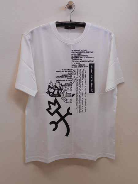 【貨物輸送無料】カステルバジャックCASTELBAJACメンズ半袖ティーシャツ メンズファッション-Tシャツ・カットソー-トップス