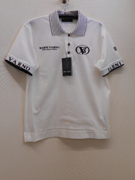 楽天市場】【送料無料】メンズ半袖ポロシャツBARNIVARNO、バーニバーノ