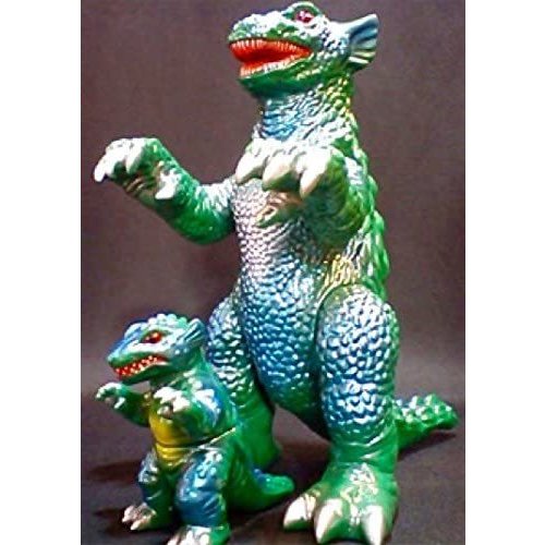 <BR>M1号 CLUB DAIKAIJU 怪獣ゴルゴ 親子セット イリサワ限定