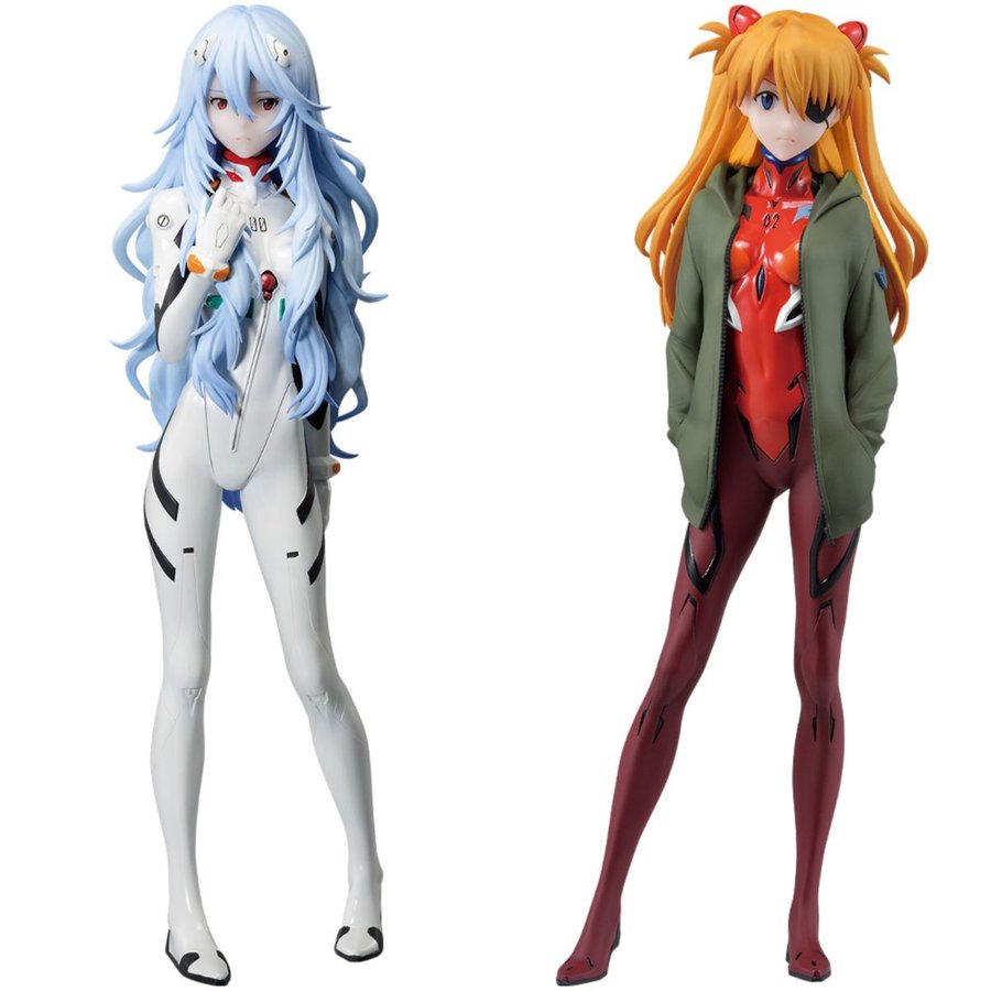 【新品・未開封】エヴァンゲリオン エヴァ初号機、咆哮! B賞アスカ C賞綾波レイ いよいよ2月11日(土)より「一番くじ エヴァンゲリオン ～エヴァ