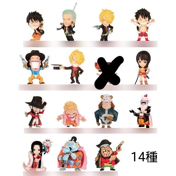 アニキャラヒーローズ ワンピース D.P.C.F vol.1　15種セット 楽天市場】ワンピース アニキャラヒーローズ D.P.C.F vol.1 15