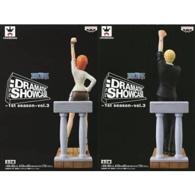 【未開封】ワンピース/ドラマティックショーケース/ルフィ/ナミ/サンジ ワンピース DRAMATIC SHOWCASE 2nd season vol.2 サンジ＆ナミ