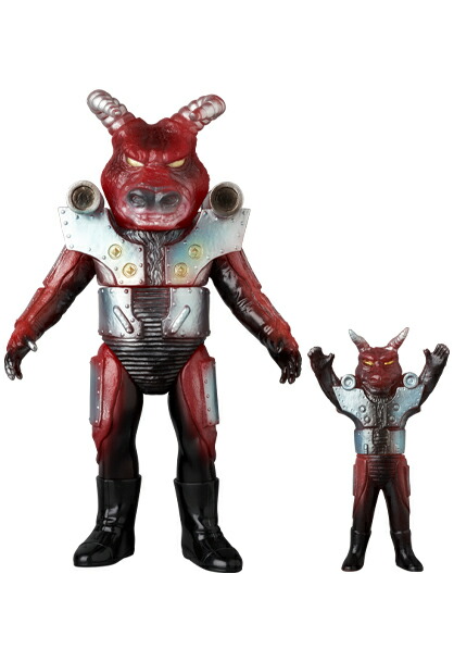 <BR>メディコムトイ 東映レトロソフビコレクション  タイホウバッファロー(新色) +ミニソフビ 『仮面ライダーV3』