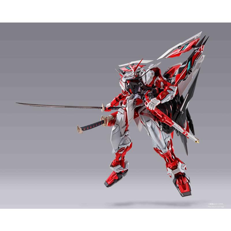 メタルビルド。ガンダム.アストレイレッドフレーム改。 ガンダムSEED」レッドフレーム改、METAL BUILDでフィギュア化