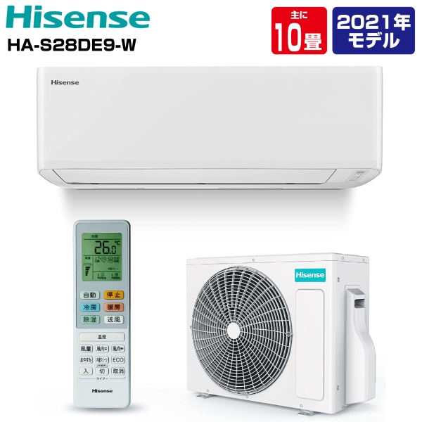 楽天市場】【アウトレット品】 Hisense ハイセンス エアコン 6畳 2.2kw