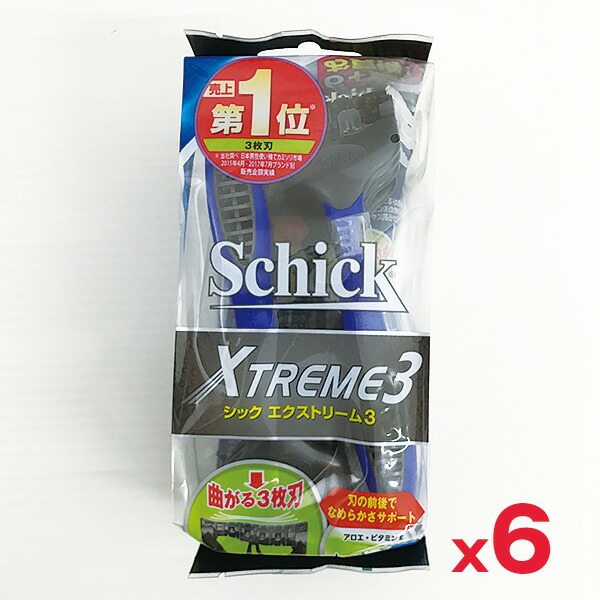 sp-003-da237-シック3枚刃8本入x6