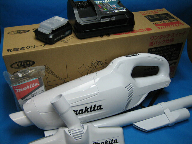 マキタ 洗い濯ぎ機 10.8V 申し受ける式洗浄剤\u003cBR\u003e紙容器に並べる式 CL107FDSHW(1.5Ah）\u003cBR\u003e 乾電池BL1015・申し受ける器DC10SA書き割り cl107fdshw
