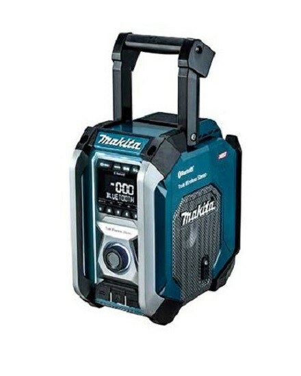 Makita - マキタ 充電式ラジオ MR107 青 アンテナ欠品 コードレス 現場ラジオ マキタ MR107(青) 充電式ラジオ(本体のみ・バッテリ/充電器別売
