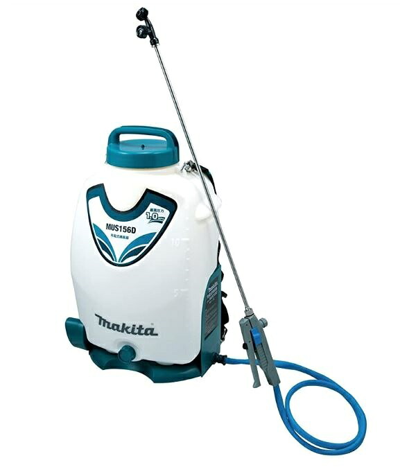【一風変わった】マキタ 申し受ける式噴霧器 MUS156DRF 18V（3.0Ah) 15L 貯蔵タンク背負い式 最高圧1.0MPa 当店一風変わった書き割り\u003cBR\u003e本体のみ(MUS156DZ)+申し受ける器(DC18RF)+乾電池(BL1830B)
