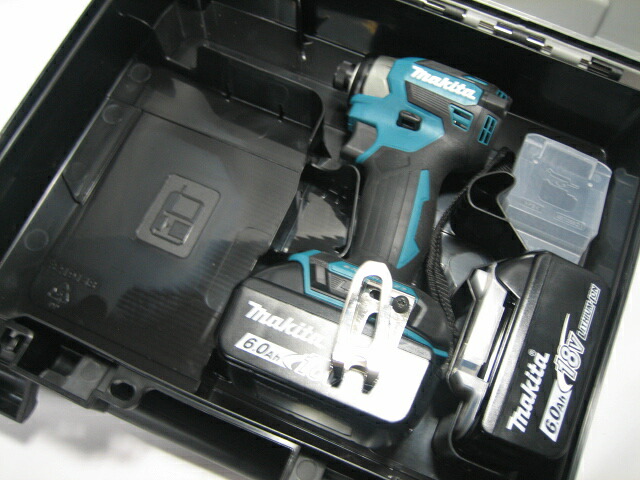 マキタ 充電式インパクトドライバ TD173DX (青) 18V 本体+バッテリ(6.0Ah)2個 セット