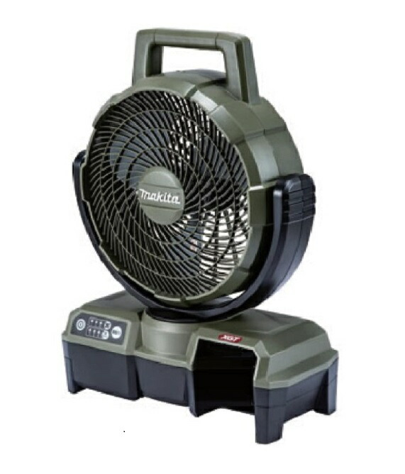 楽天市場】マキタ(makita) CF001GZ 充電式ファン(青/白/オリーブ