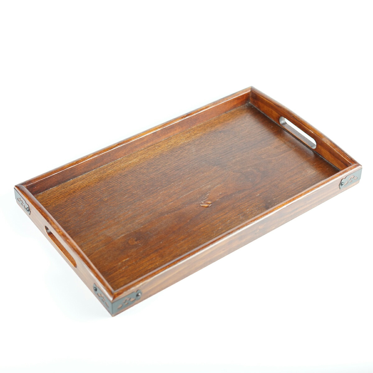 楽天市場】お盆 木製＜長手盆 匠＞黒塗り 木製 送料無料訳あり50.5cm