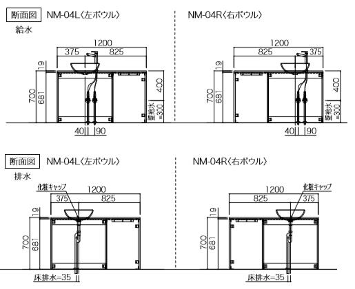 アイカ スマートサニタリー Nm 04l R ナチュラルモダンスタイル フレームミラー 幅10mm シングルワンホール混合栓 洗面ドレッシング 洗面台 洗面化粧台 Aica 送料無料 メーカー直送 時間指定不可 日祝配達不可 Onpointchiro Com