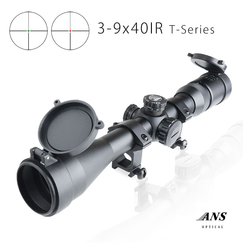 楽天市場】ANS Optical 3-9倍 可変ズーム T-series 3-9x40 IR レッド