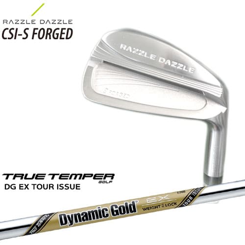 RAZZLE DAZZLE(ラズルダズル)/CSI-S FORGED アイアン単品(3I、4I、5I、6I)/Dynamic_Gold_EX_TOUR_ISSUE/ツアーイシュー/TRUE_TEMPER/カスタムクラブ｜カスタムクラブ工房 OVDGOLF