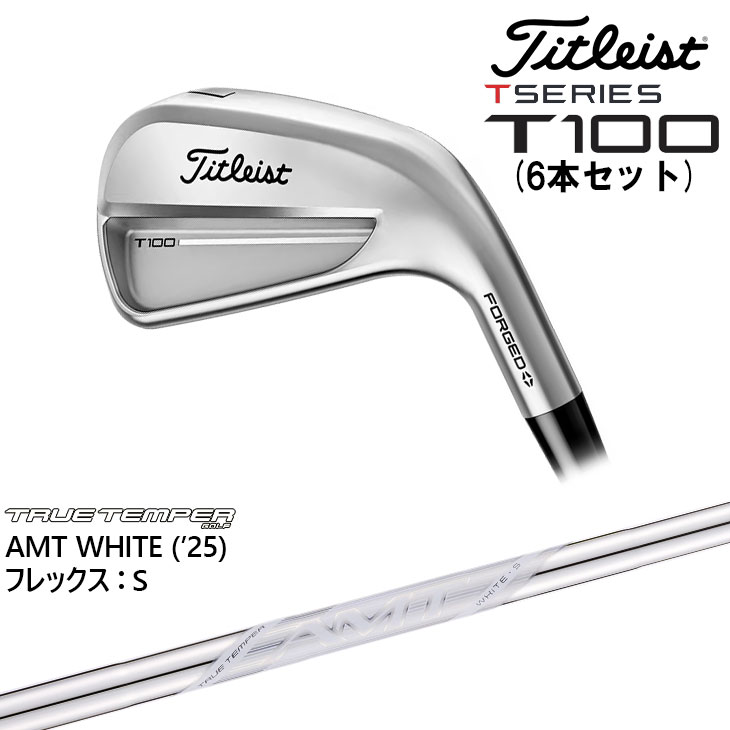 楽天市場】【在庫品即納】タイトリスト T100 アイアン6本セット(5I-PW