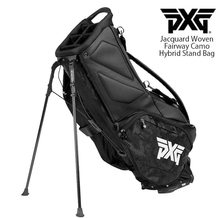 【ポイント最大26倍!!】PXG Jacquard Woven Fairway Camo Hybrid Stand Bag フェアウェイカモ  ハイブリッド スタンドキャディバッグ メンズ 6分割 ネームプレート無し カスタムクラブ工房 OVDGOLF