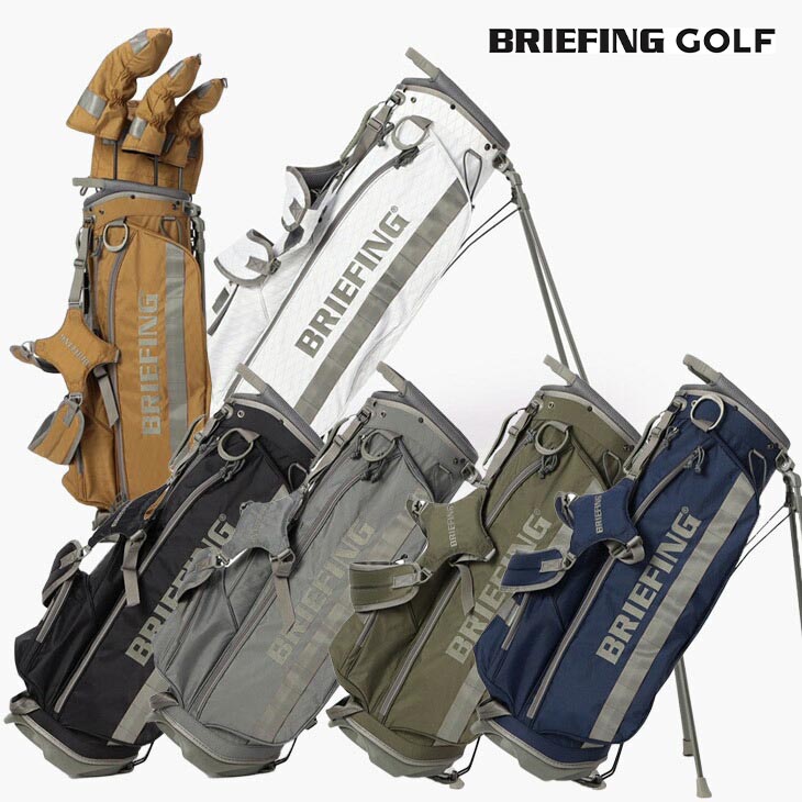 売れ筋】 BRIEFING ブリーフィングゴルフ BRG223D24 CR-4 #02 XP WOLF GRAY ウルフグレー スタンドキャディバッグ