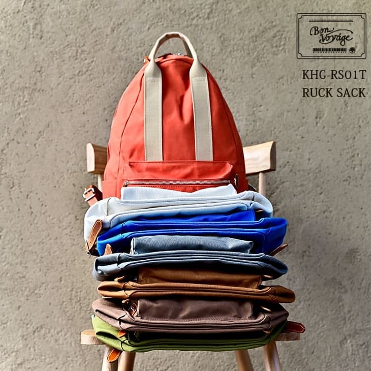 木の庄帆布 kinoshoTRANSIT KHG-RS01T RUCKSACK リュックサックボストントートバッグ 2025モデル｜カスタムクラブ工房 OVDGOLF