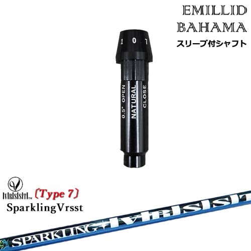 EMILLID BAHAMA エミリッドバハマ ドライバー スリーブ付きシャフト[OS] SPARKLING VRSST Type7 スパークリングヴァスト