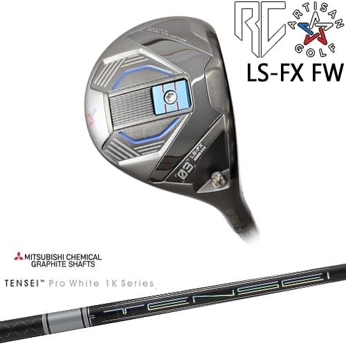 【OVDカスタム】アーティザン LS-FX FW フェアウェイウッド[FW]アーティザンARTISAN TENSEI Pro White 1K テンセイホワイト 三菱ケミカル｜カスタムクラブ工房 OVDGOLF