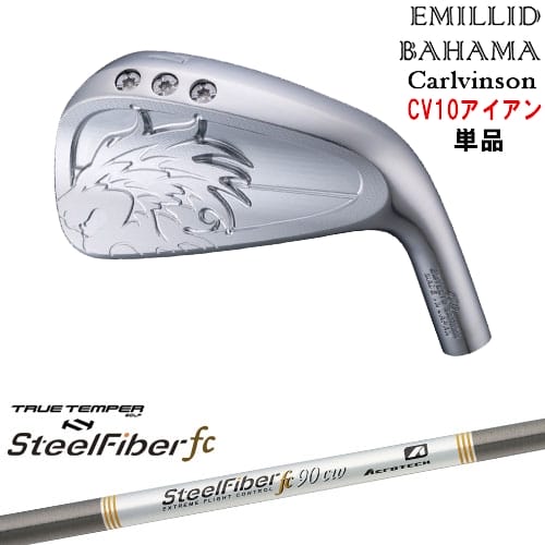 【OVDカスタム】Carlvinson CV10 IRON アイアン単品(4I/5I/AW) [IR]エミリッドバハマEMILLID_BAHAMA スチールファイバーfc(パラレル) SteelFiberTRUE TEMPER