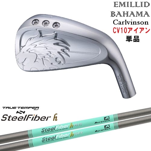 【OVDカスタム】Carlvinson CV10 IRON アイアン単品(4I/5I/AW) [IR]エミリッドバハマEMILLID_BAHAMA スチールファイバーh(パラレル) SteelFiberTRUE TEMPER