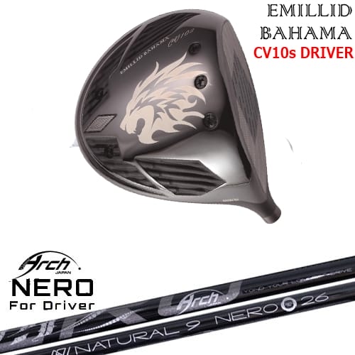 【OVDカスタム】カールヴィンソン CV10s ドライバー[DW]エミリッドバハマEMILLID_BAHAMA For Driver NEROネロ ARCH GOLF アーチゴルフジャパン