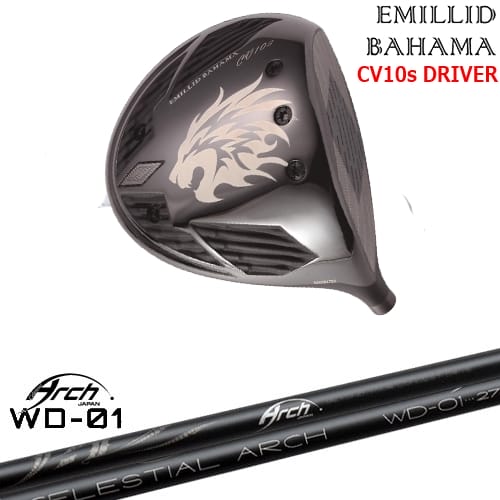 【OVDカスタム】カールヴィンソン CV10s ドライバー[DW]エミリッドバハマEMILLID_BAHAMA For Driver WD-01 ARCH GOLF アーチゴルフジャパン