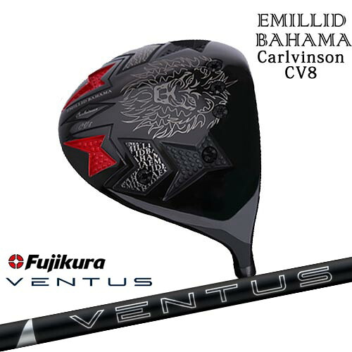 エミリッドバハマ/Carlvinson_CV8/カールヴィンソンドライバー/EMILLID_BAHAMA/24 VENTUS BLACK ベンタス ブラック フジクラ Fujikura OVDカスタム/代引NG|カスタムクラブ工房 OVDGOLF
