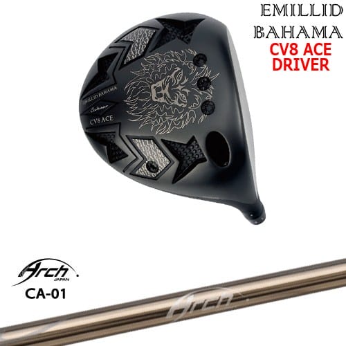 【OVDカスタム】カールヴィンソン CV8 ACE ドライバー[DW]エミリッドバハマEMILLID_BAHAMA CA-01 ARCH GOLF アーチゴルフジャパン