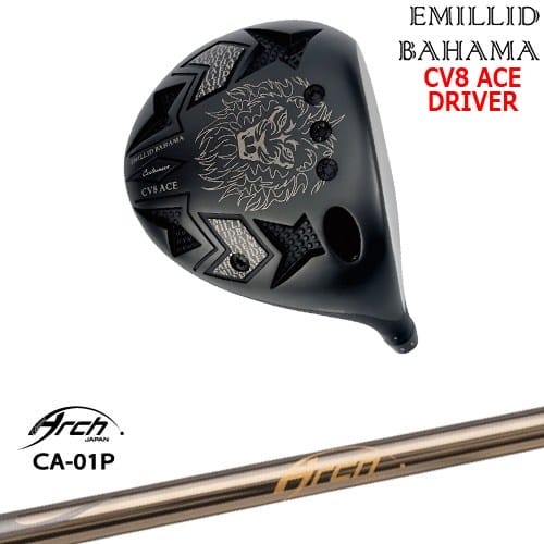 【OVDカスタム】カールヴィンソン CV8 ACE ドライバー[DW]エミリッドバハマEMILLID_BAHAMA CA-01P ARCH GOLF アーチゴルフジャパン