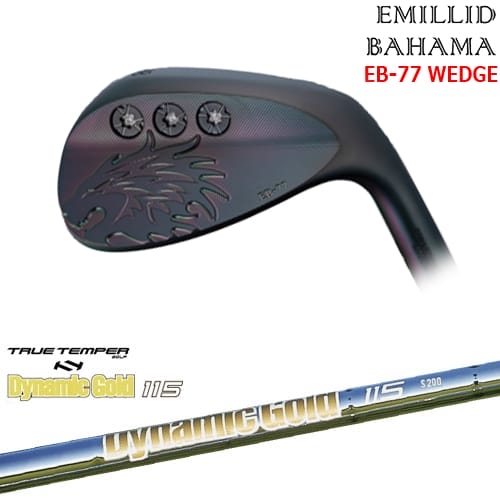 【OVDカスタム】エミリッドバハマ EB-77 ウェッジ [WD]エミリッドバハマEMILLID_BAHAMA DynamicGold115 ダイナミックゴールド115TRUE TEMPER｜カスタムクラブ工房 OVDGOLF