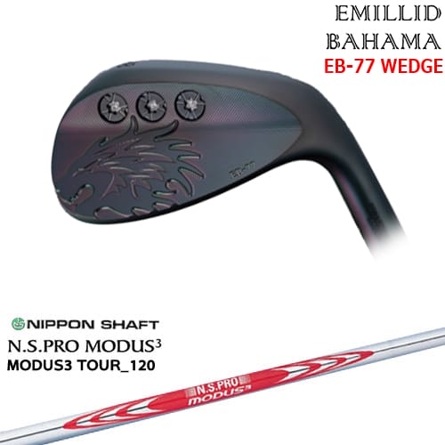 【OVDカスタム】エミリッドバハマ EB-77 ウェッジ [WD]エミリッドバハマEMILLID_BAHAMA N.S.PRO MODUS3 日本シャフト