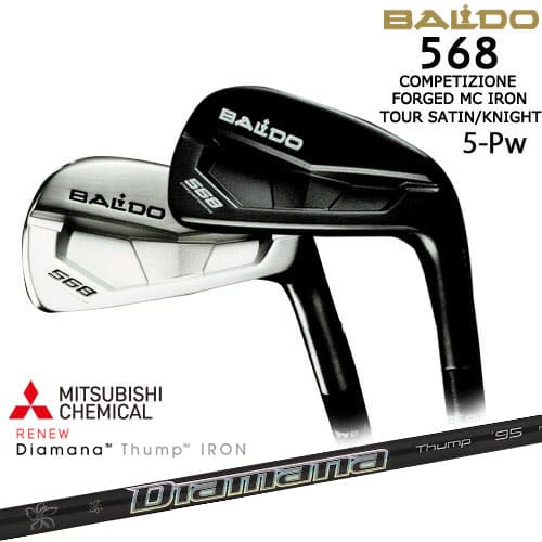 【BALDO・バルドならOVDGOLF！】バルド 568 MCアイアン 6本set(5-Pw) 2023年[5P]バルドBALDO Diamana Thump IRON ディアマナ サンプIRON 三菱ケミカル｜カスタムクラブ工房 OVDGOLF